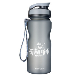 聚龙高新(INGPING) 聚龙高新定制版运动水杯 550ml (灰色)