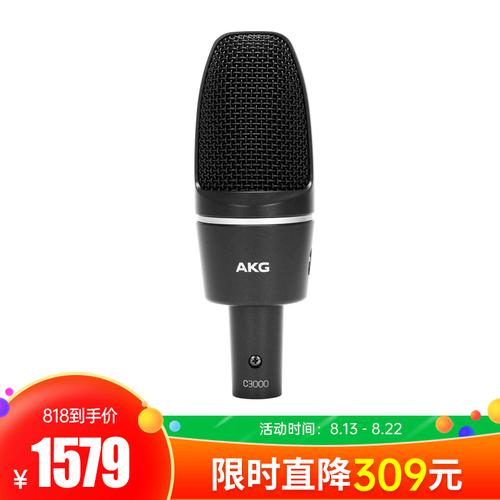 C3000 电容式大振膜录音麦克风